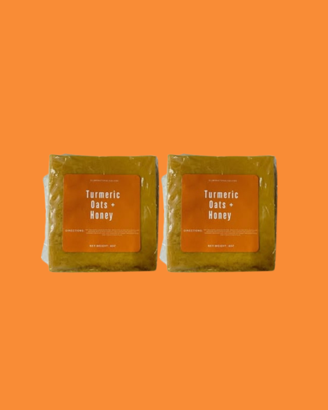 Turmeric Oats and Honey Eraser bar (2 BAR BOXES)