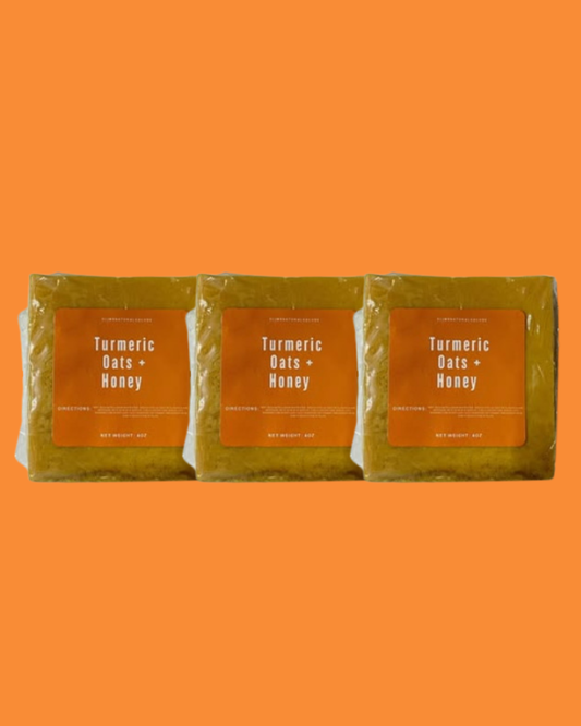 Turmeric Oats and Honey Eraser bar ( 3 BAR BOXES)